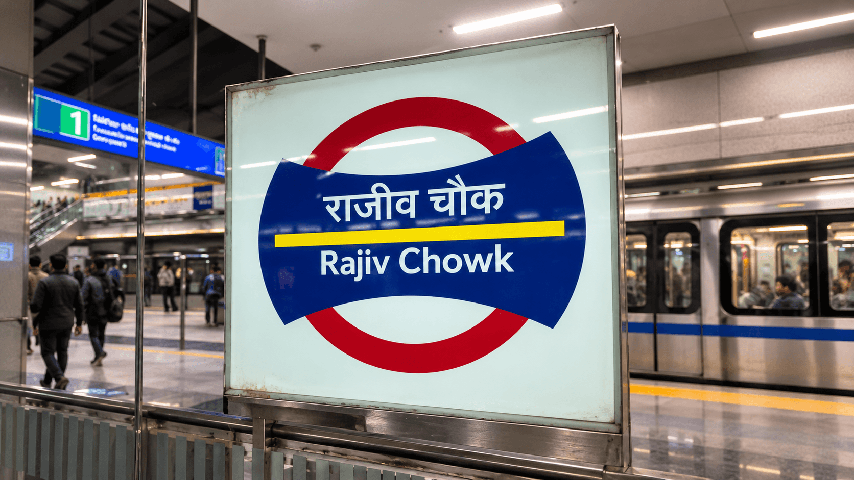 Rajiv Chowk Metro: Inside Delhi’s 3rd Busiest Metro Station