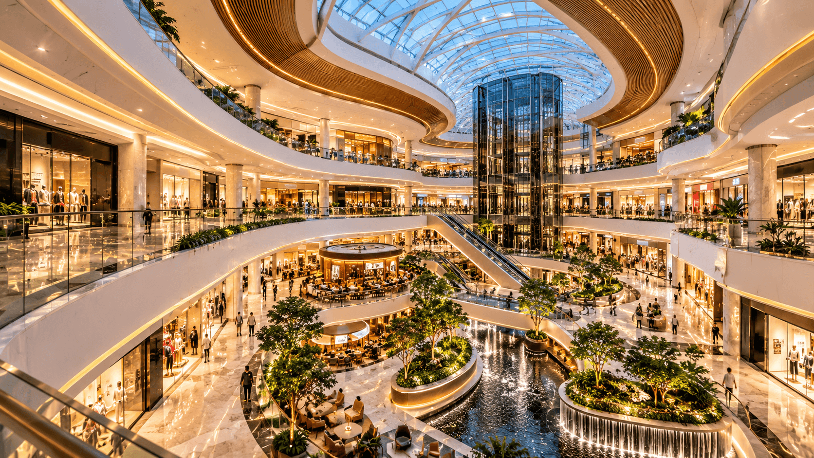 A Virtual visit to the Biggest Malls in India