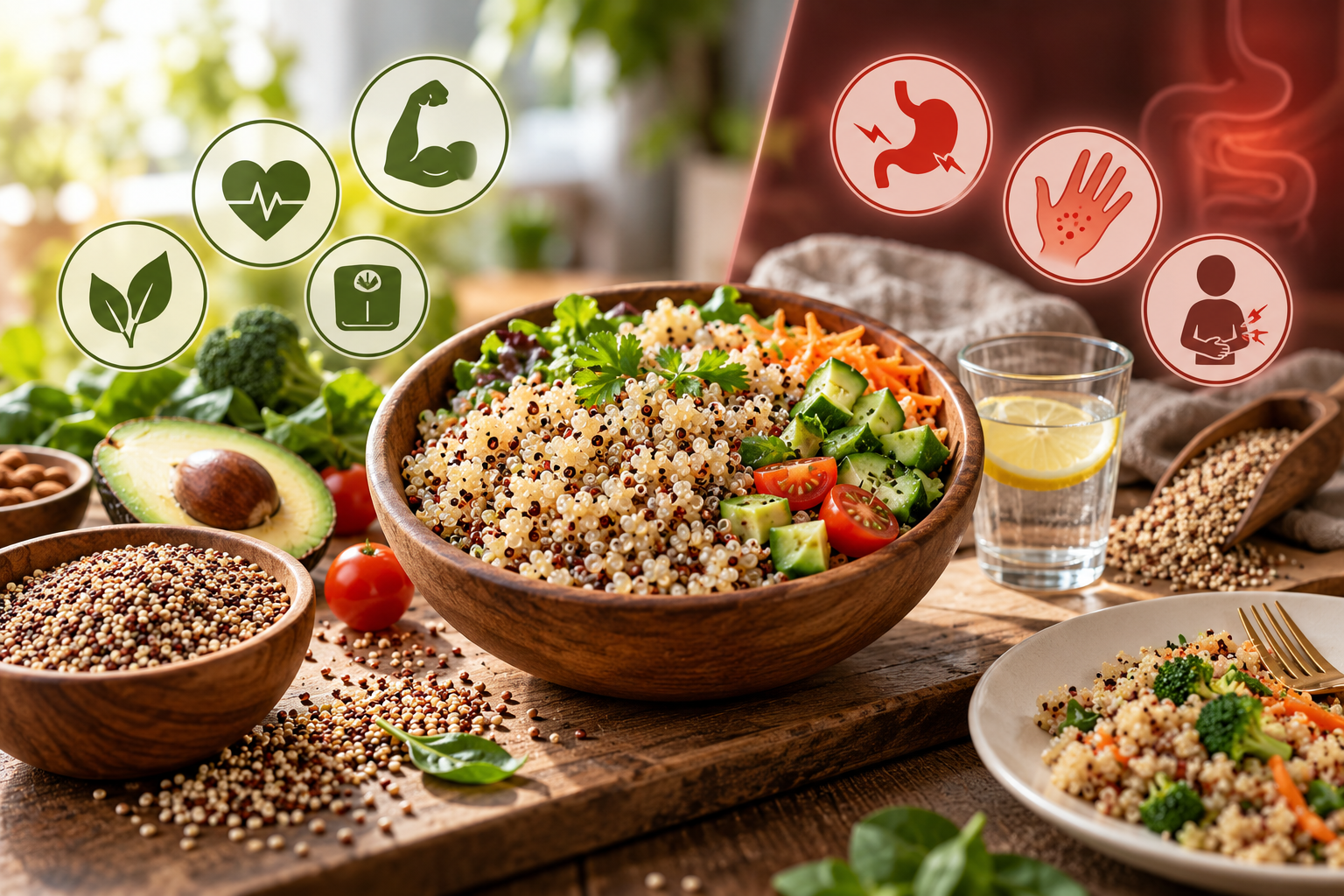 Quinoa Benefits, Side Effects & How to Eat It Safely